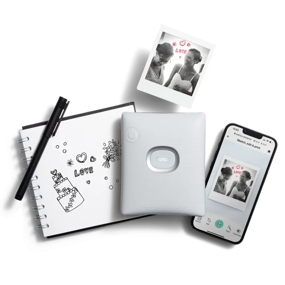 Fujifilm Skrivere Og Tilbehør|Instax Square Link