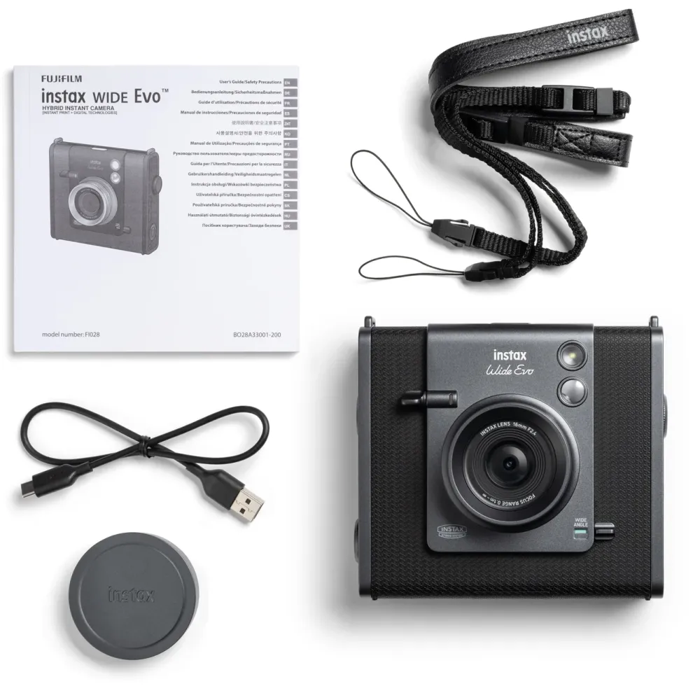 Fujifilm Foto Og Video|Instax WIDE Evo Hybridkamera