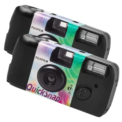 Fujifilm Foto Og Video|QuickSnap Flash Engangskamera 27 bilder 2-pk.