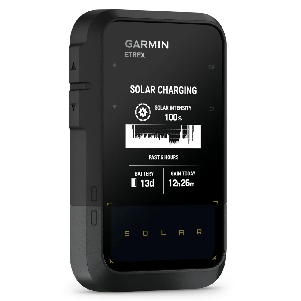 Garmin Gps|eTrex Solar GPS-navigator med solenergilading
