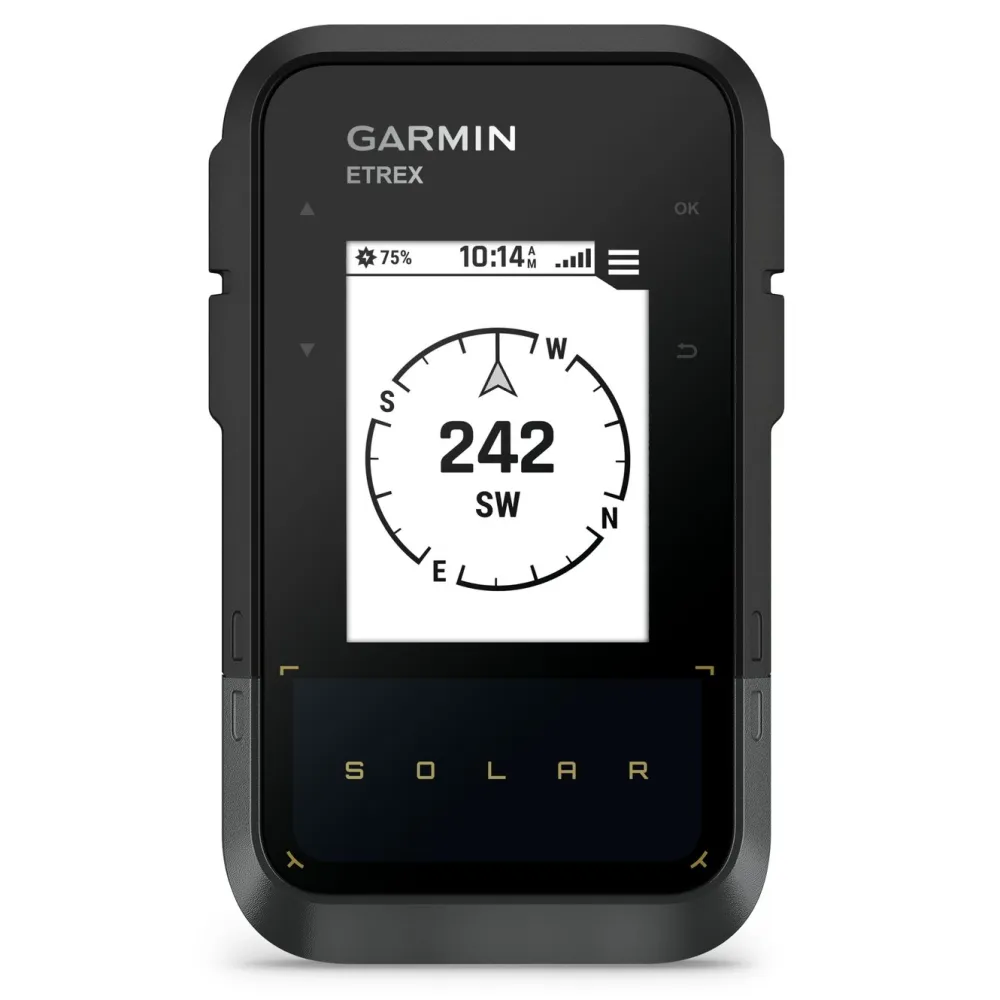 Garmin Gps|eTrex Solar GPS-navigator med solenergilading