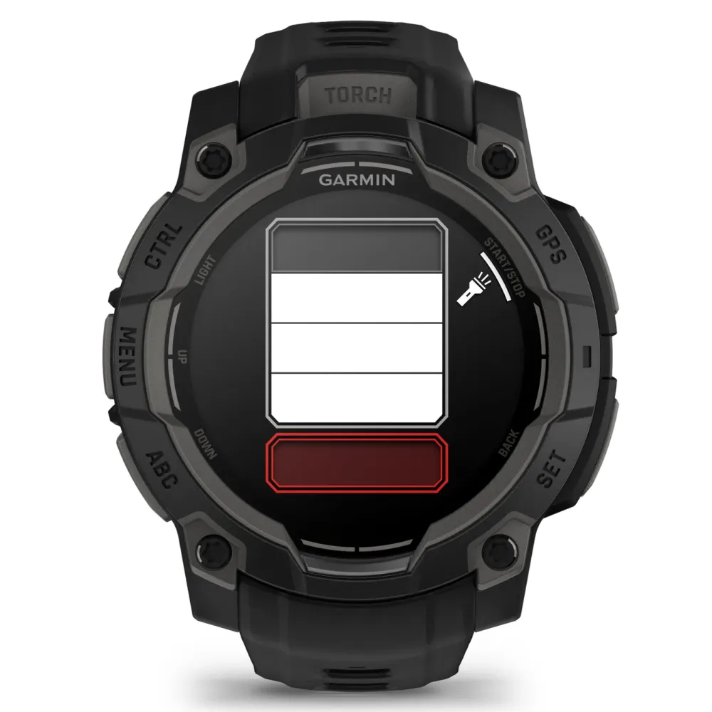 Garmin Smartklokker Og Ringer|Instinct 3 AMOLED 45mm GPS-smartklokke - Svart