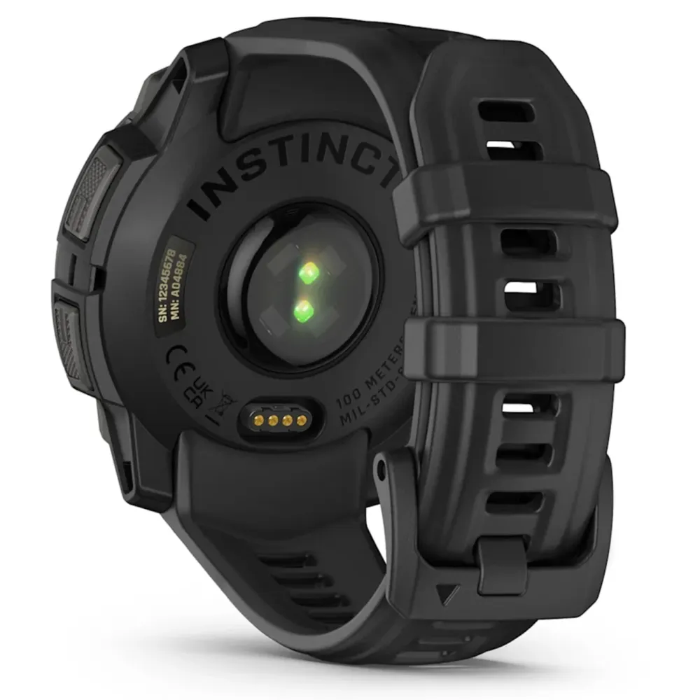 Garmin Smartklokker Og Ringer|Instinct 3 AMOLED 45mm GPS-smartklokke - Svart