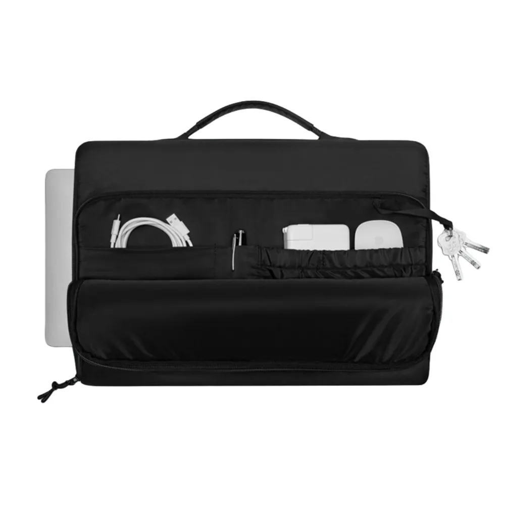Gaston Luga Tilbehør Til Bærbar Pc|Däsh Cushioned Briefcase 16" dataveske Svart