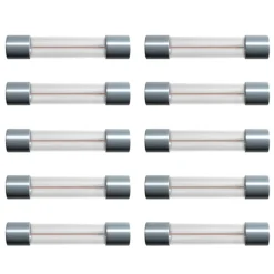 Kjell Elektronikk|Glassrørsikring 6 x 32 mm 5 A Raske (F) 10-pk.
