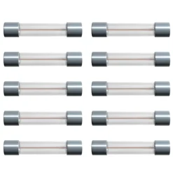 Kjell Elektronikk|Glassrørsikring 6 x 32 mm 10 A Raske (F) 10-pk.
