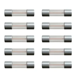 Kjell Elektronikk|Glassrørsikring 5 x 20 mm 1 A Trege (T) 10-pk.