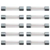 Kjell Elektronikk|Glassrørsikring 6 x 32 mm 6,3 A treg Trege (T) 10-pk.