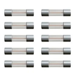 Kjell Elektronikk|Glassrørsikring 5 x 20 mm 500 mA Raske (F) 10-pk.