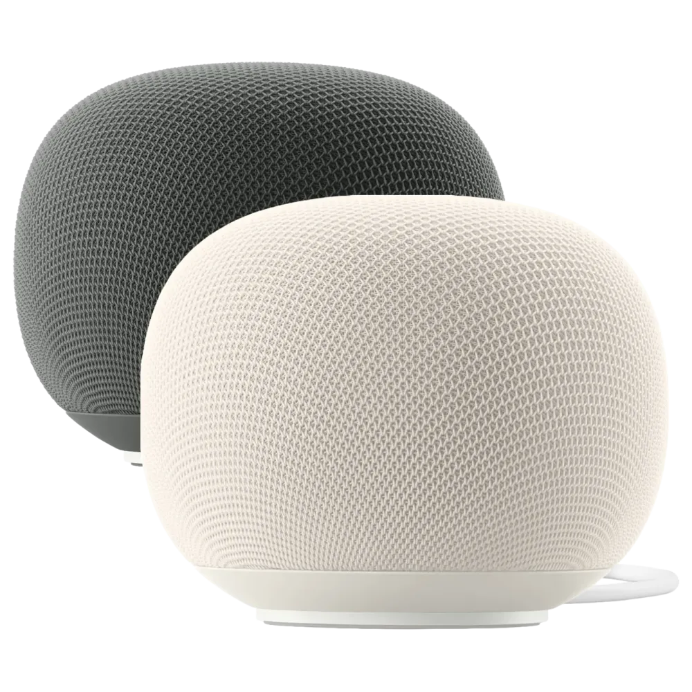 Google Høyttaler|Stemmeassistenter|Home Speaker smart høyttaler med Gemini