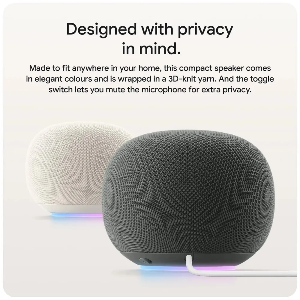 Google Stemmeassistenter|Høyttaler|Home Speaker smart høyttaler med Gemini