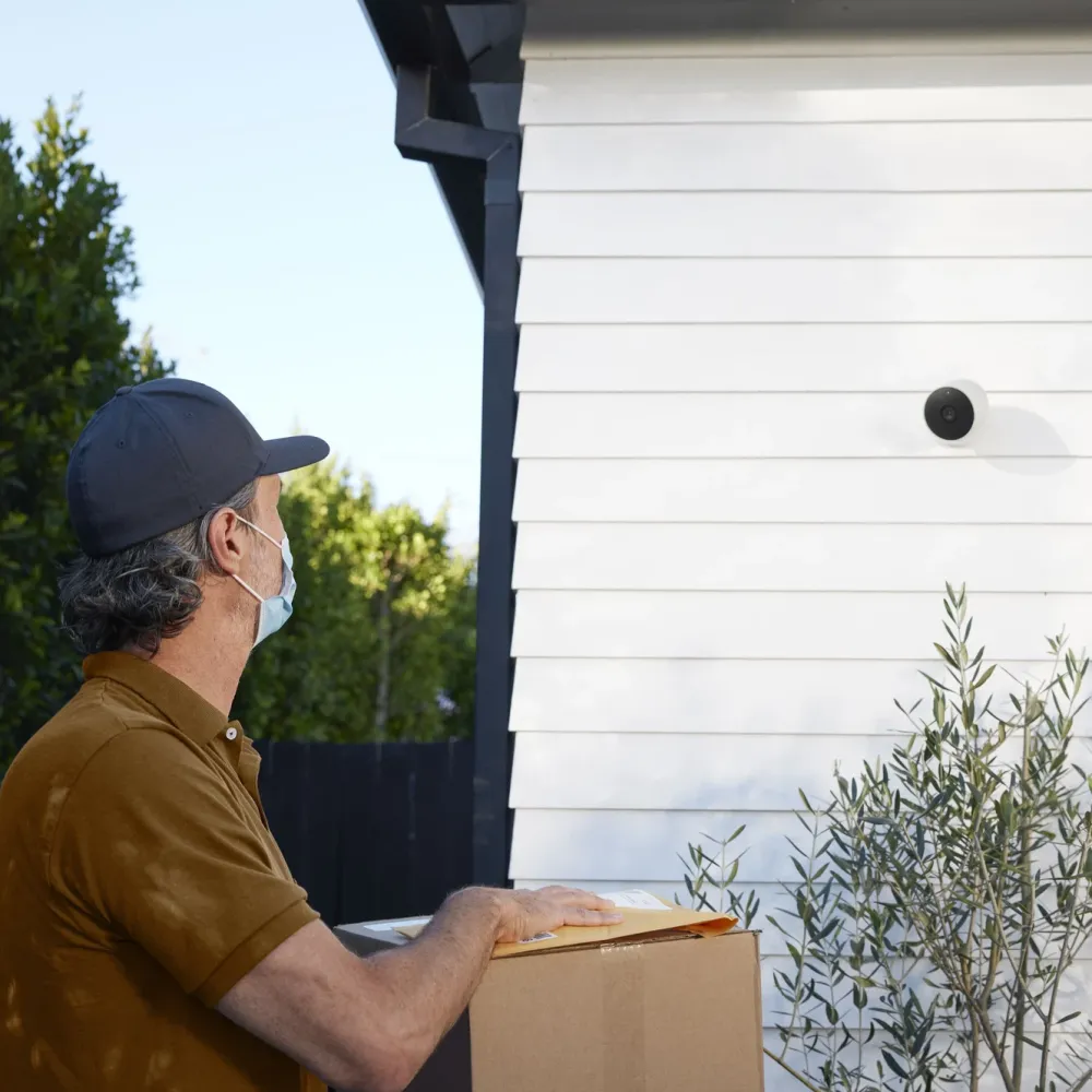 Google Nest Kameraovervåking|Cam (batteri) Trådløst utendørskamera