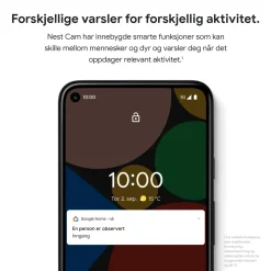 Google Nest Kameraovervåking|Cam Indoor