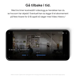 Google Nest Kameraovervåking|Cam Indoor