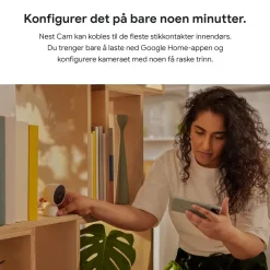 Google Nest Kameraovervåking|Cam Indoor