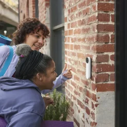 Google Nest Smart Dørklokke|Smart Dørklokke|Doorbell (batteri) Dørklokke med kamera