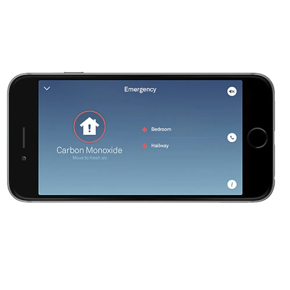 Google Nest Smarte Sensorer|Protect Wired Smart brannvarsler 230 V-drift