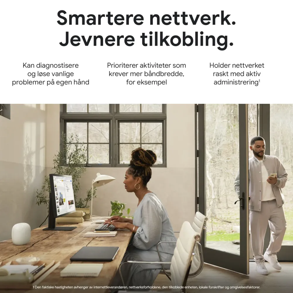 Google Nest Mesh|Wifi-Routere|Wifi Pro AXE4200 1-pk.