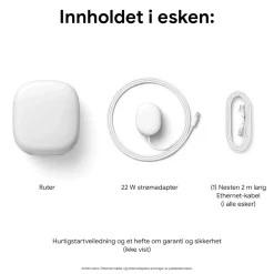 Google Nest Mesh|Wifi-Routere|Wifi Pro AXE4200 1-pk.