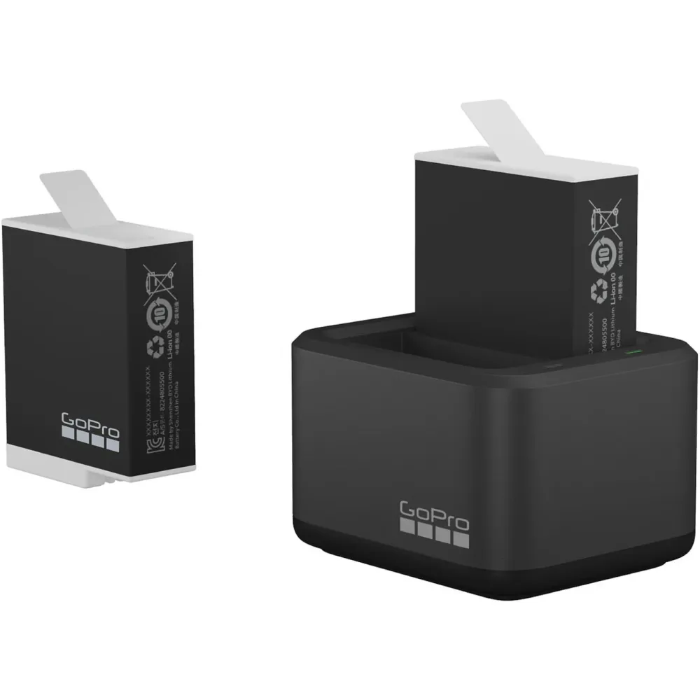 Gopro Foto Og Video|Dual Battery Charger + Batteri