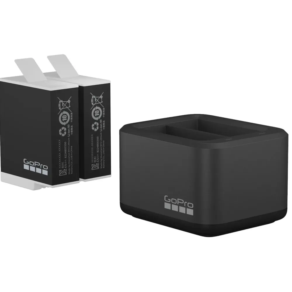 Gopro Foto Og Video|Dual Battery Charger + Batteri