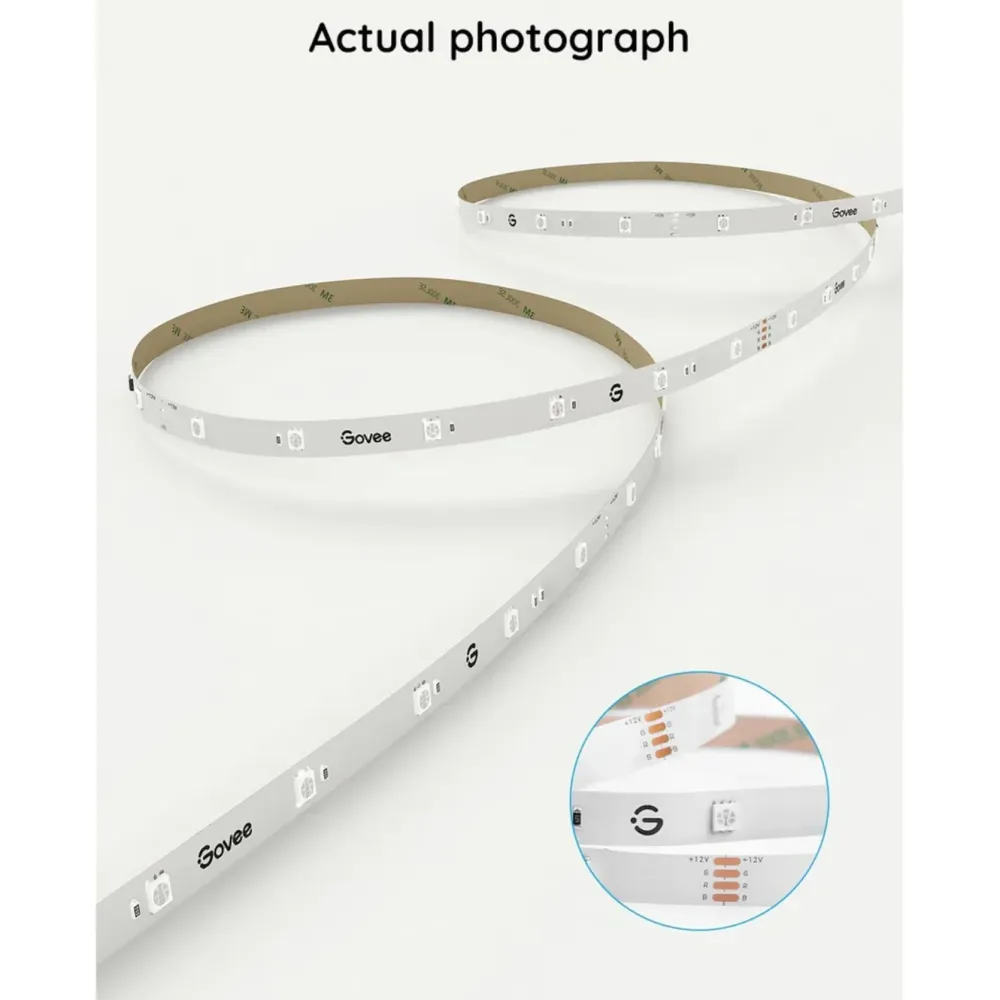 Govee Led-Lister|RGB Smart LED-list med wifi og Bluetooth 5 m