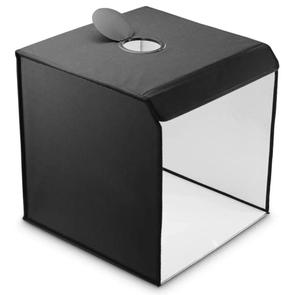 Hama Foto Og Video|Mini-fotostudio ToGo med LED-ringlys