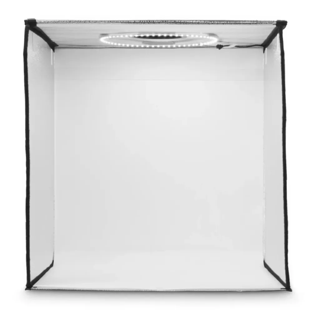 Hama Foto Og Video|Mini-fotostudio ToGo med LED-ringlys