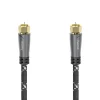 Hama Kabler Til Tv|Tv Og Tilbehør|SAT-antennekabel med F-kontakt 120 dB 3 m