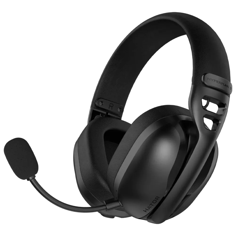 Hator Gaming Hodetelefoner|Hyperpunk 3 Wireless trådløst gamingheadset