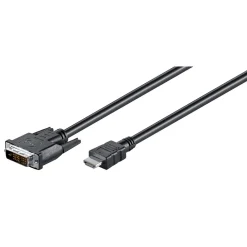 Kjell Hdmi|Kabler Til Datamaskin|HDMI - DVI-D-kabel 1 m