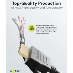 Kjell Hdmi|Kabler Og Adaptere|HDMI-forlengelseskabel 4K/60 Hz 5 m