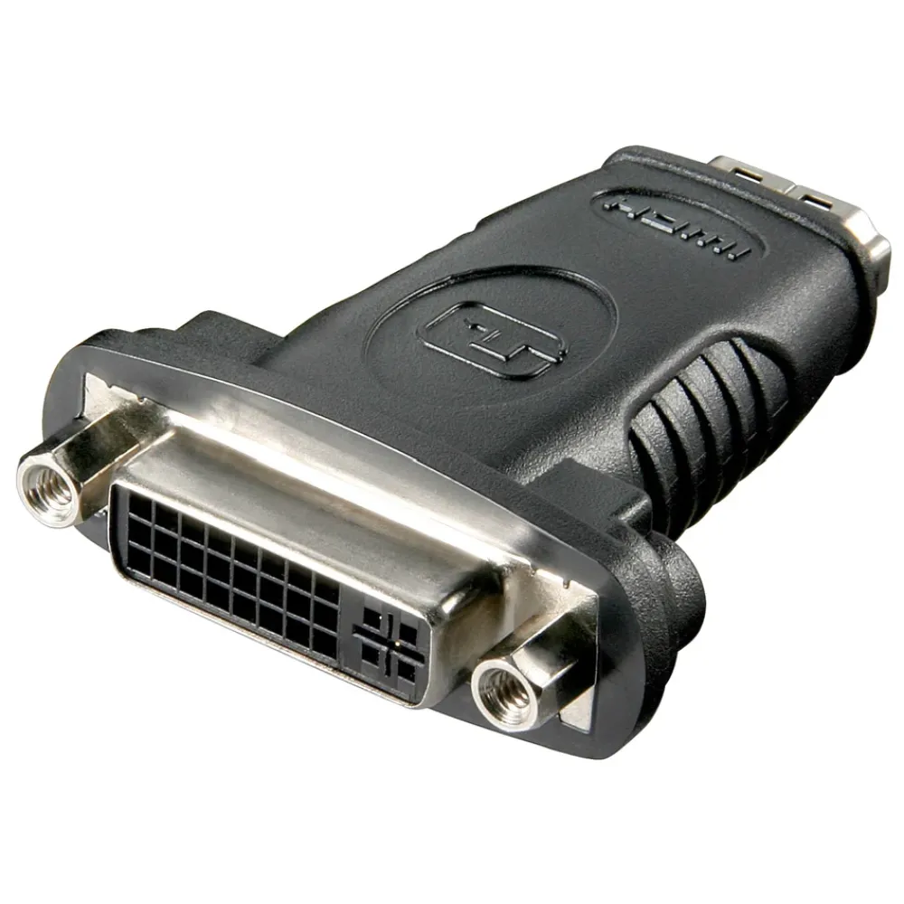 Kjell Hdmi|Kabler Til Datamaskin|HDMI hunn til DVI hunn