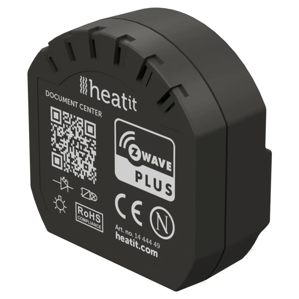 Heatit Fjernstrømbryter|ZM Z-wave Dimmer 250 W