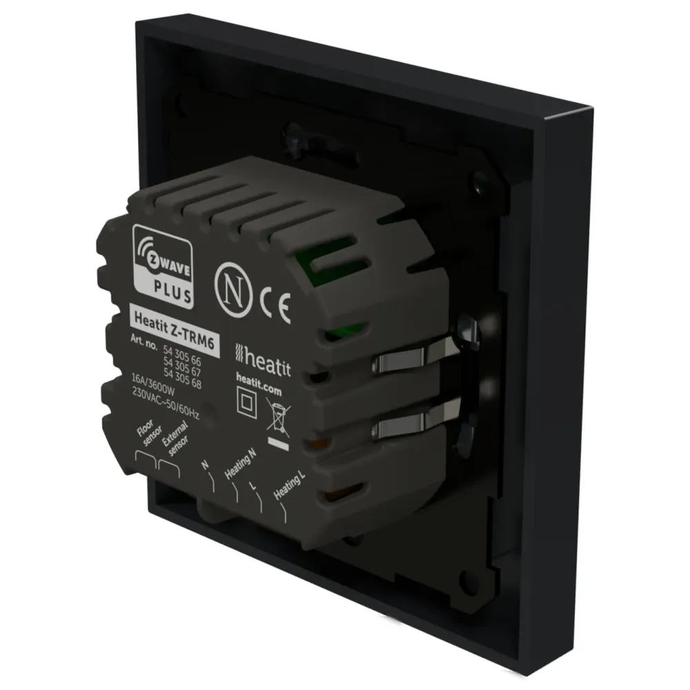 Heatit Smarte Sensorer|Z-TRM6 Termostat med Z-wave