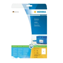 Herma Merking|Skrivere Og Tilbehør|Selvklebende skriverpapir, A4, 25-pakning