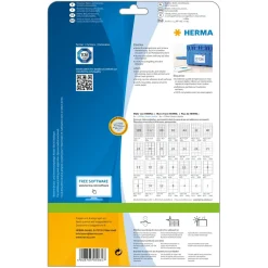 Herma Merking|Skrivere Og Tilbehør|Selvklebende skriverpapir A5 50-pk. - permanent