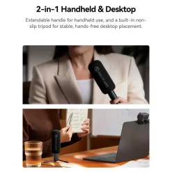 Hollyland Mikrofoner|Interview Adapter for trådløse mikrofoner