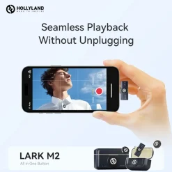 Hollyland Mikrofoner|Lark M2 Combo Trådløst mikrofonsystem