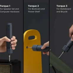 HOTO Verktøy|Elektrisk skrutrekker 3,6 V med 25 bits