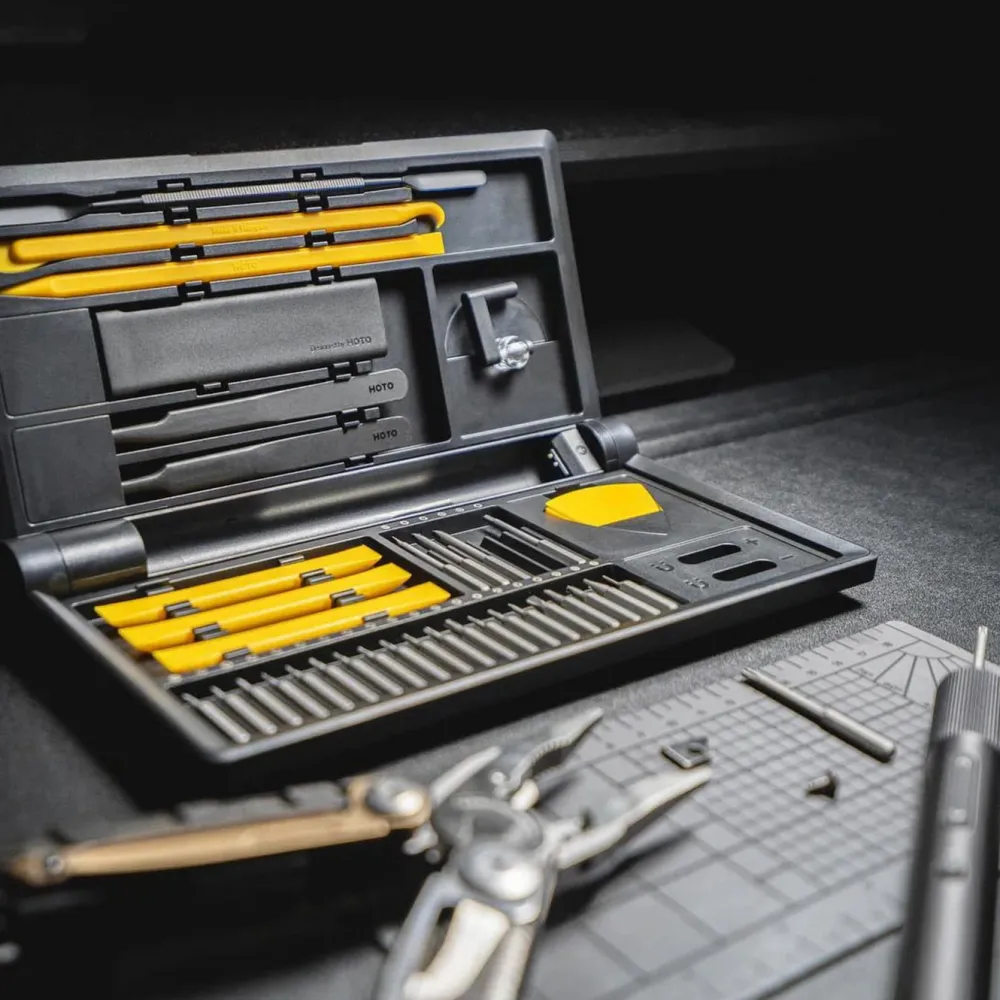 HOTO Verktøy|Precision Screwdriver Kit Pro elektrisk skrutrekkersett 48 deler