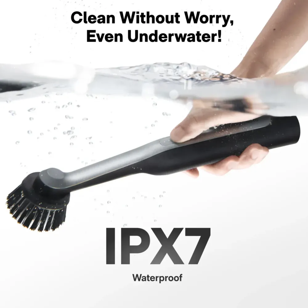 HOTO Rengjøring|Wand oppladbar roterende rengjøringsbørste