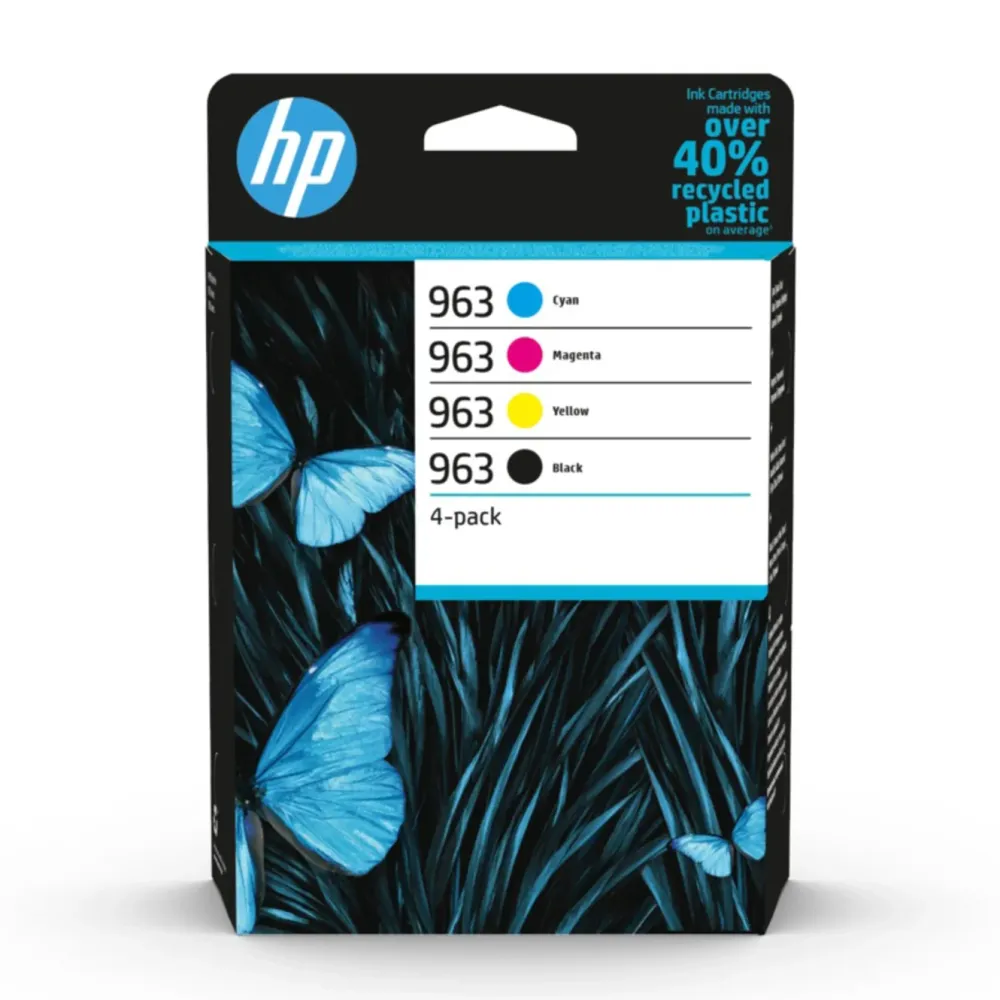 HP Skrivere Og Tilbehør|963 Blekkpatroner 4-pk.