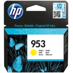 HP Skrivere Og Tilbehør|953 Blekkpatron Gul