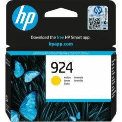 HP Skrivere Og Tilbehør|924 Blekkpatron - Gul