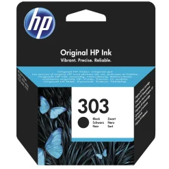 HP Skrivere Og Tilbehør|303 Blekkpatron - Svart
