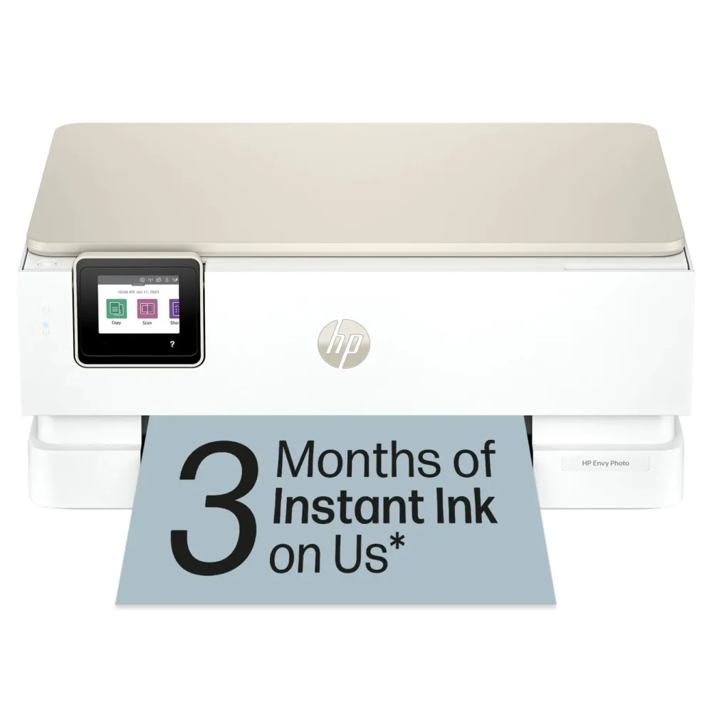 HP Skrivere Og Tilbehør|Envy Photo 7230 alt-i-ett-skriver Hvit