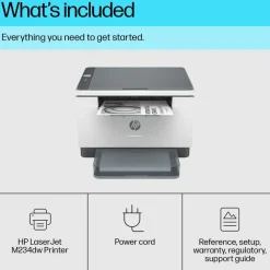HP Skrivere Og Tilbehør|LaserJet MFP M234dw multifunksjonsskriver Trådløs