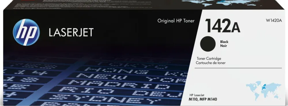 HP Skrivere Og Tilbehør|Toner 142A - Svart