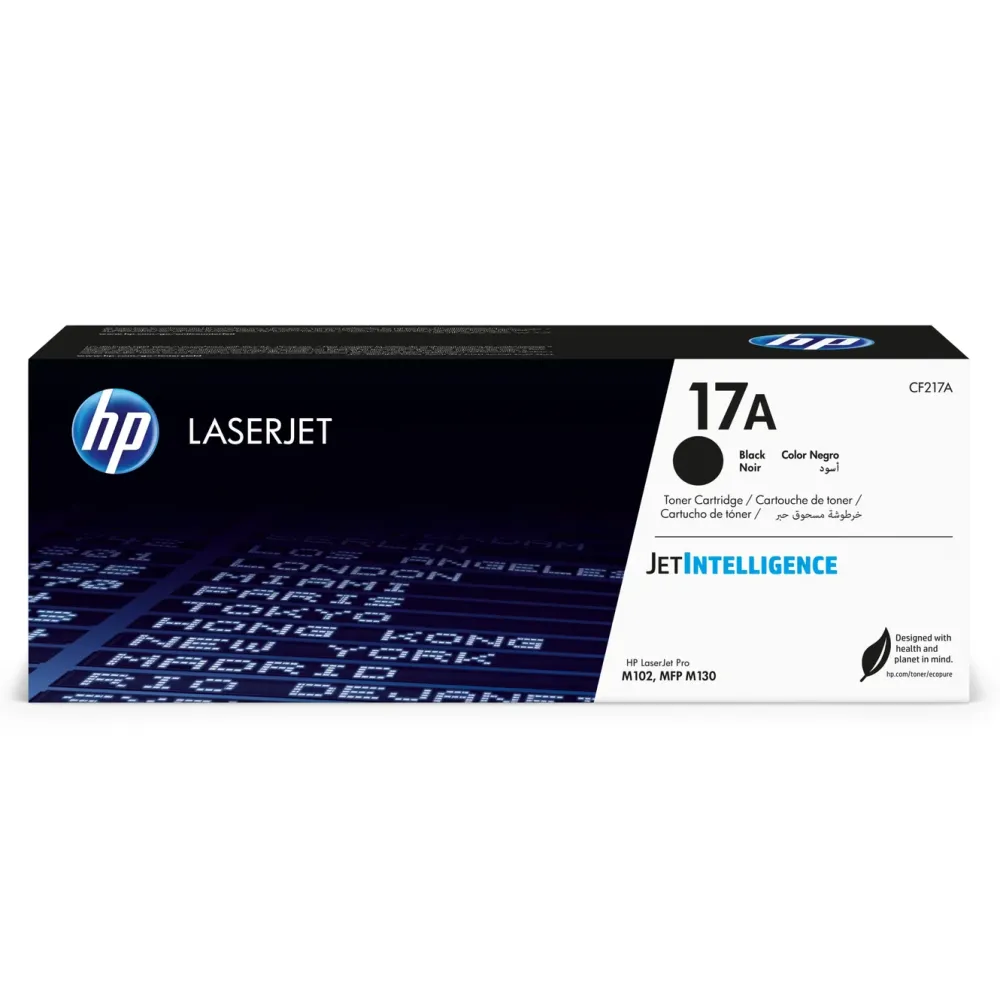 HP Skrivere Og Tilbehør|Toner 17A Svart